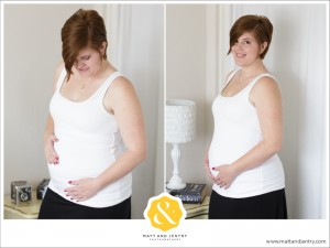 Reno Maternity Photographer Portrait in studio