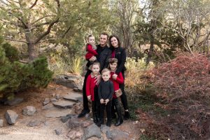 Elegant Reno Fall family portraits at Rancho San Rafael by Reno Family Photographer