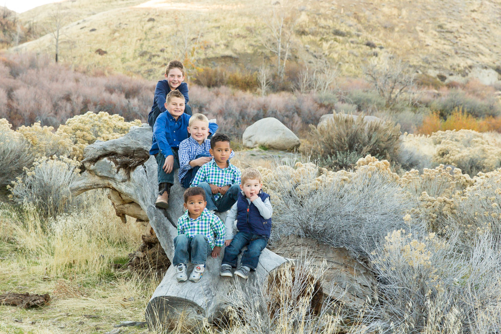Child Portraits of Cousins by Reno Child Portrait Photographer