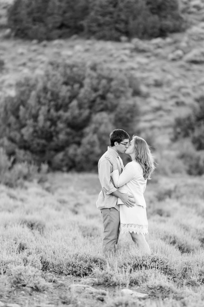 Wedding Photographer in Lake Tahoe High Desert Engagement Portraits by Lake Tahoe Wedding Photographer