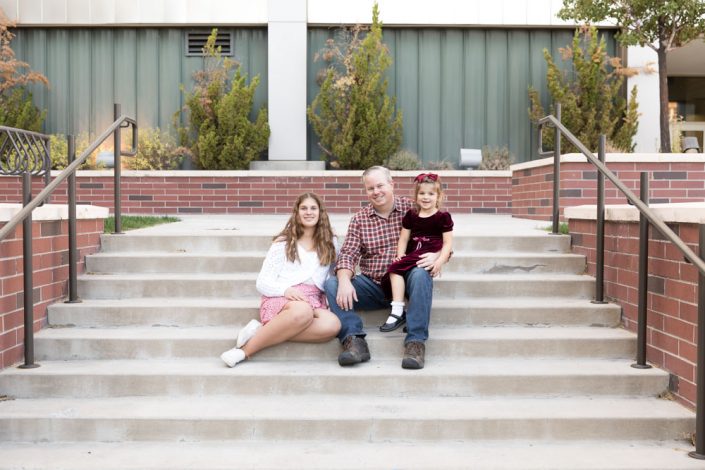 Colorful UNR Family Photos by Reno Family Photograher during fall of 2020