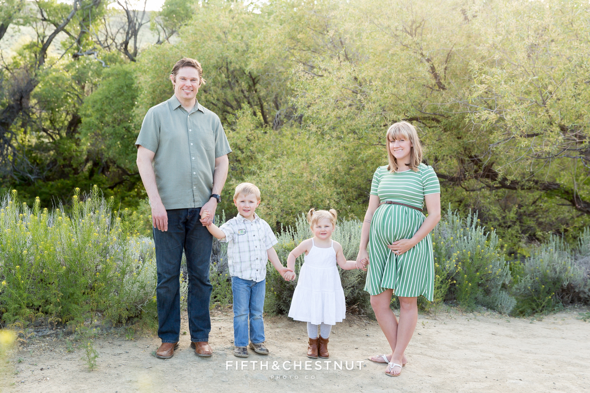 Family and maternity photography in reno with fellow photographer