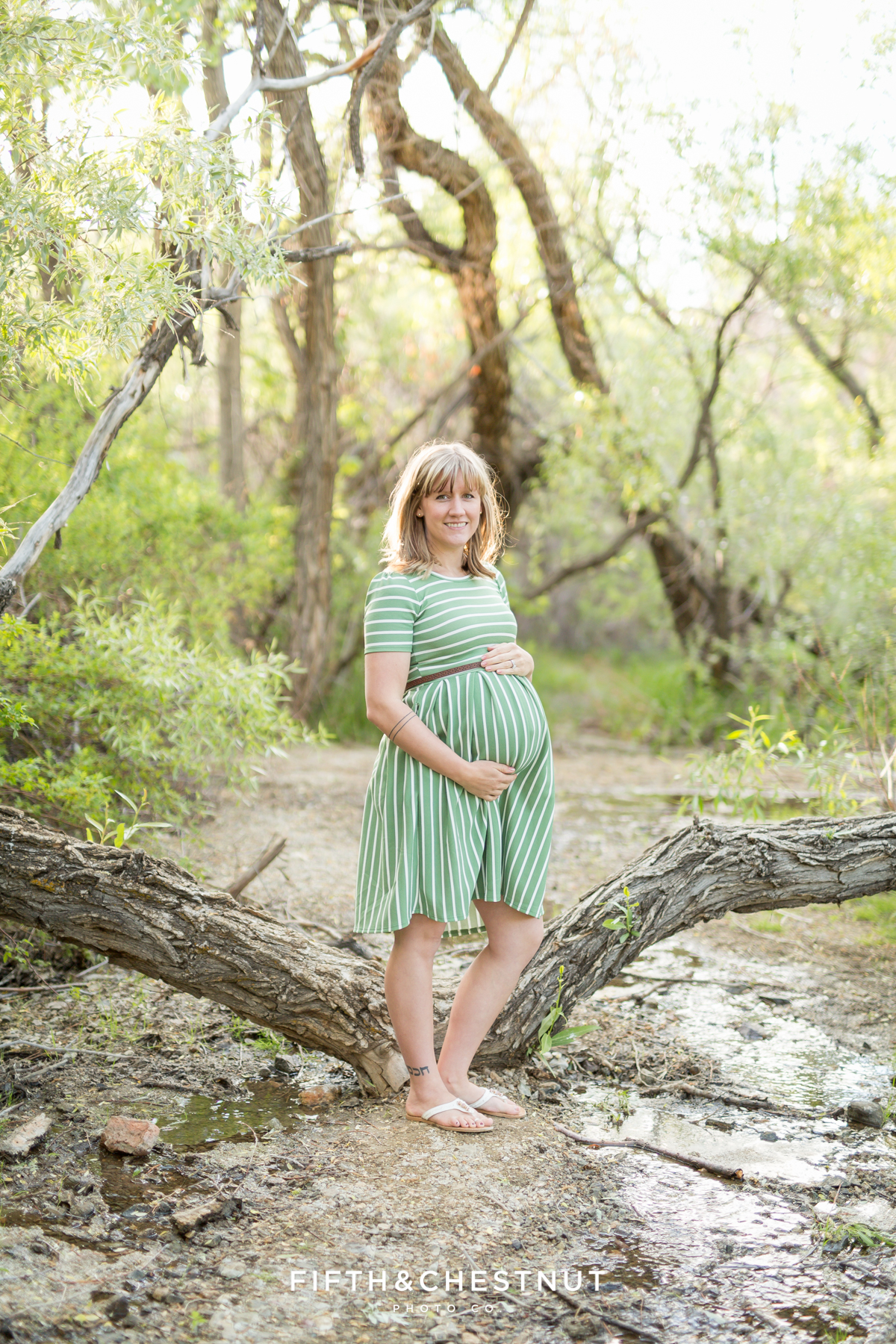 maternity photography in reno portrait of mama to be