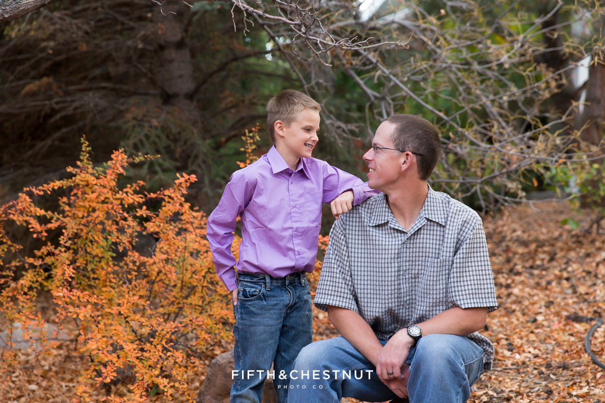 Fall Family Potraits in Reno of the Gerkens by Reno Family Photographer