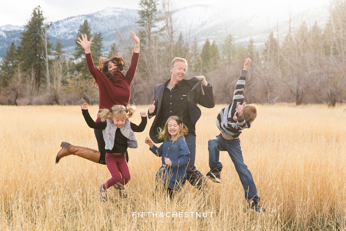 Fall Reno Family Portraits by Reno Family Photographer before Thanksgiving