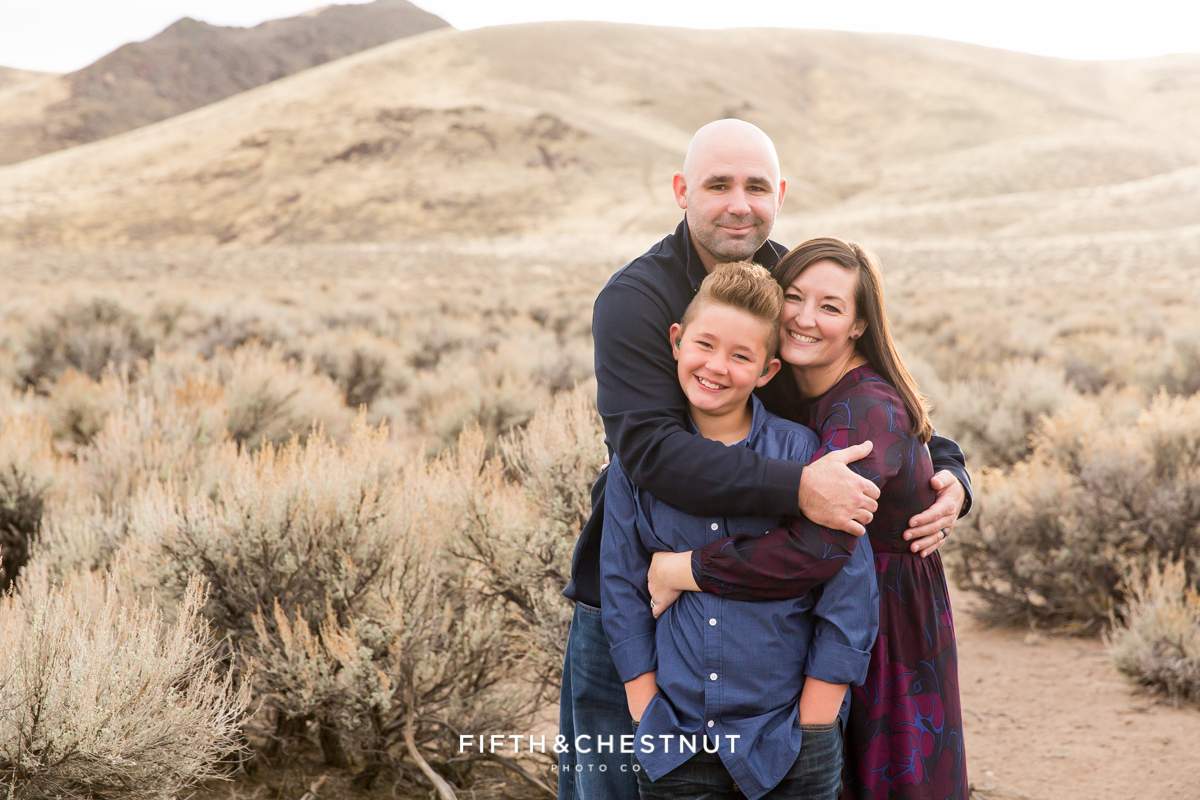 Golden Eagle Park Portraits with Sparks / Reno Family Photographer | Pierce Family