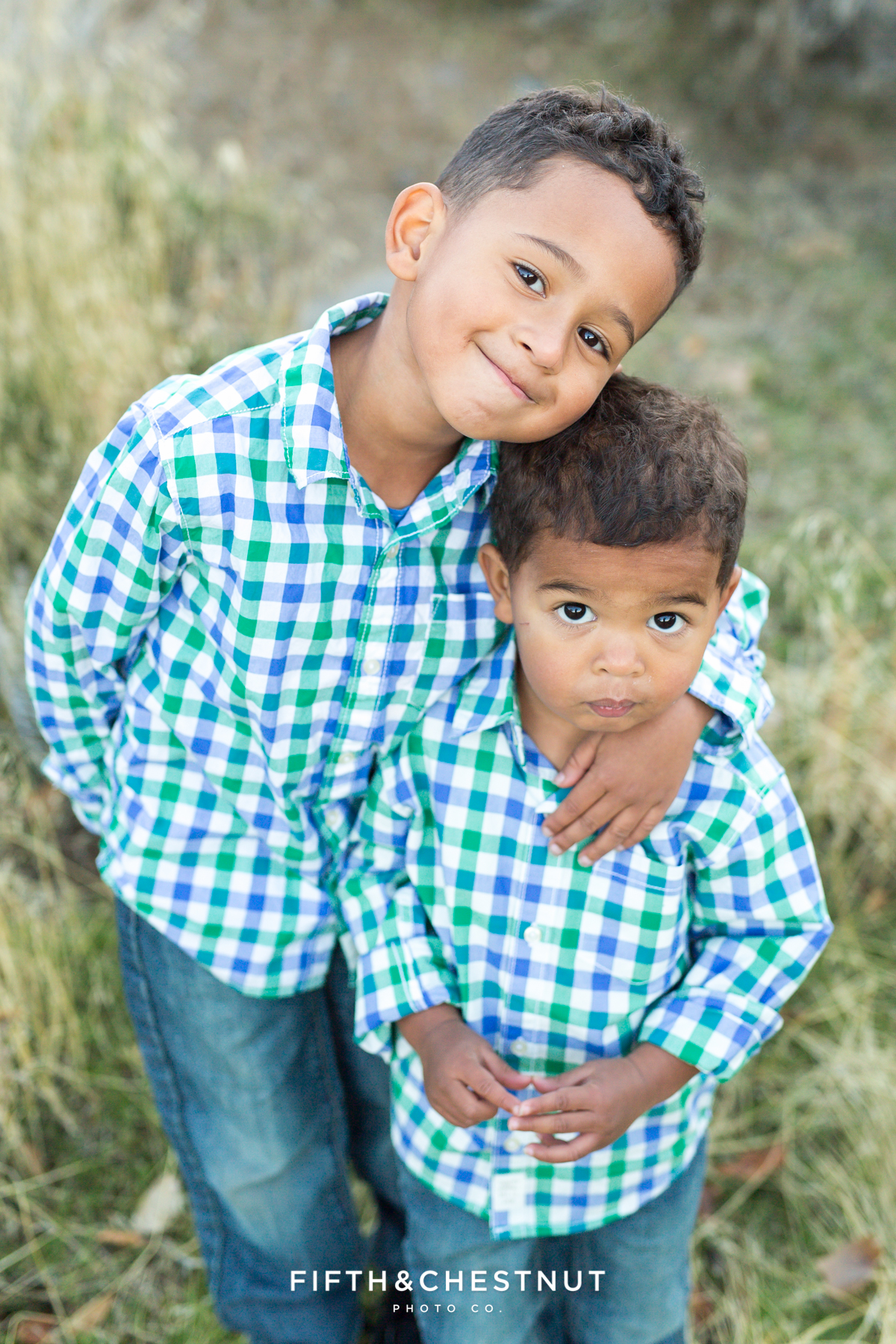 Brother Portraits at Mayberry Park by Reno Child Portrait Photographer