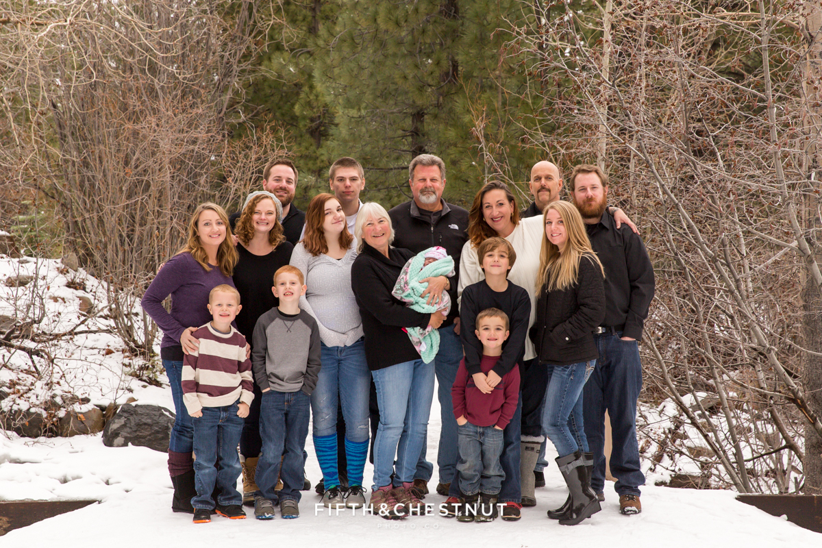 Pre Holiday Portraits at Galena Creek Park by Reno Family Photographer