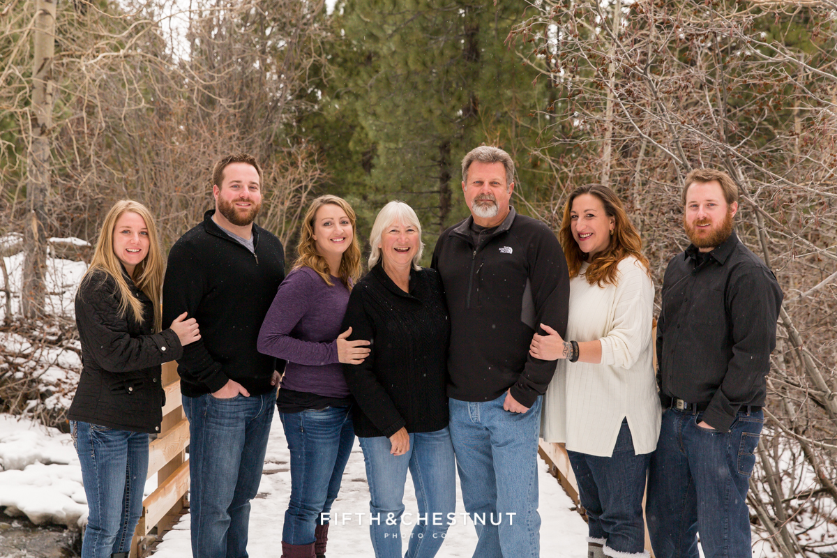 Pre Holiday Portraits at Galena Creek Park by Reno Family Photographer