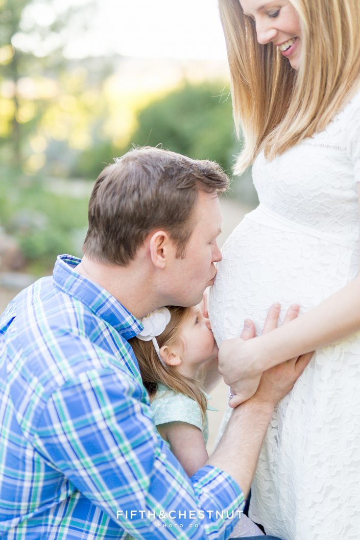 Flowery Spring Reno Maternity Portraits Maternity Photography