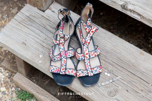 bohemian inspired wedding shoes for a Greenhorn Creek Guest Ranch Wedding