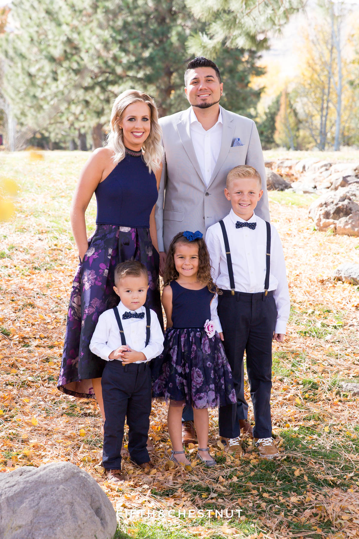 Elegant Reno Family Portraits by Reno Family Photographer at Caughlin Ranch Ponds