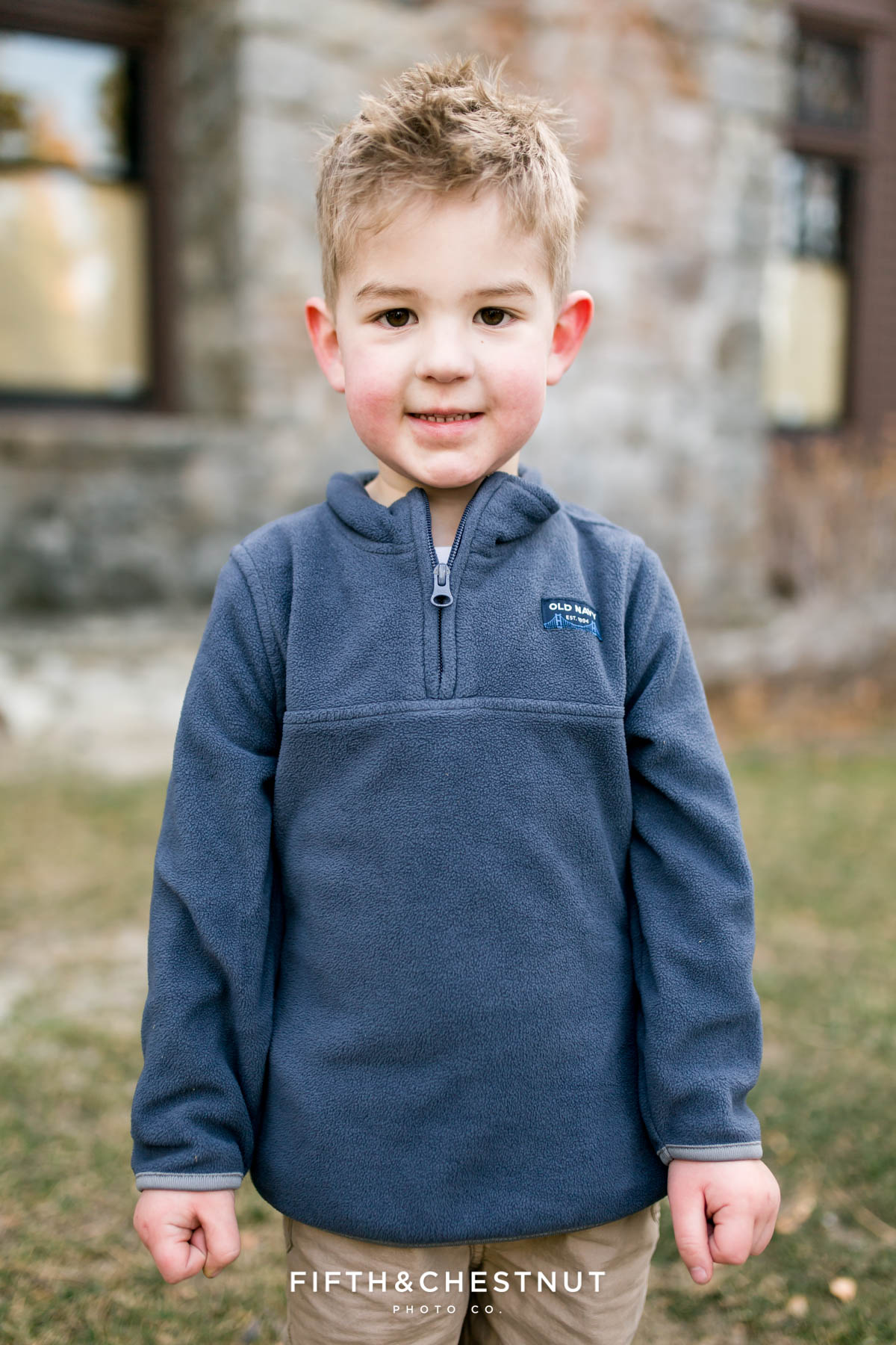 Fall four year old portraits by Reno Child Portrait Photographer in Lake Tahoe