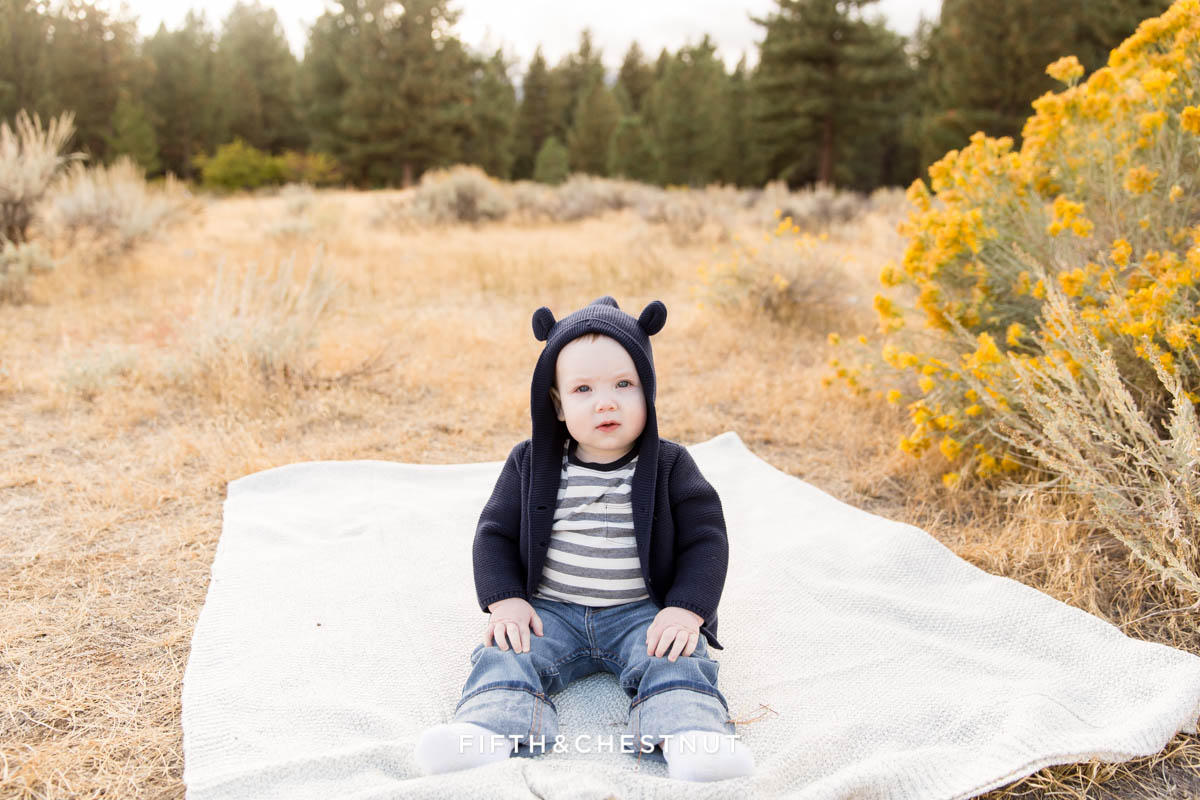 Baby Boy One year cake smash photos by Reno Baby Photographer