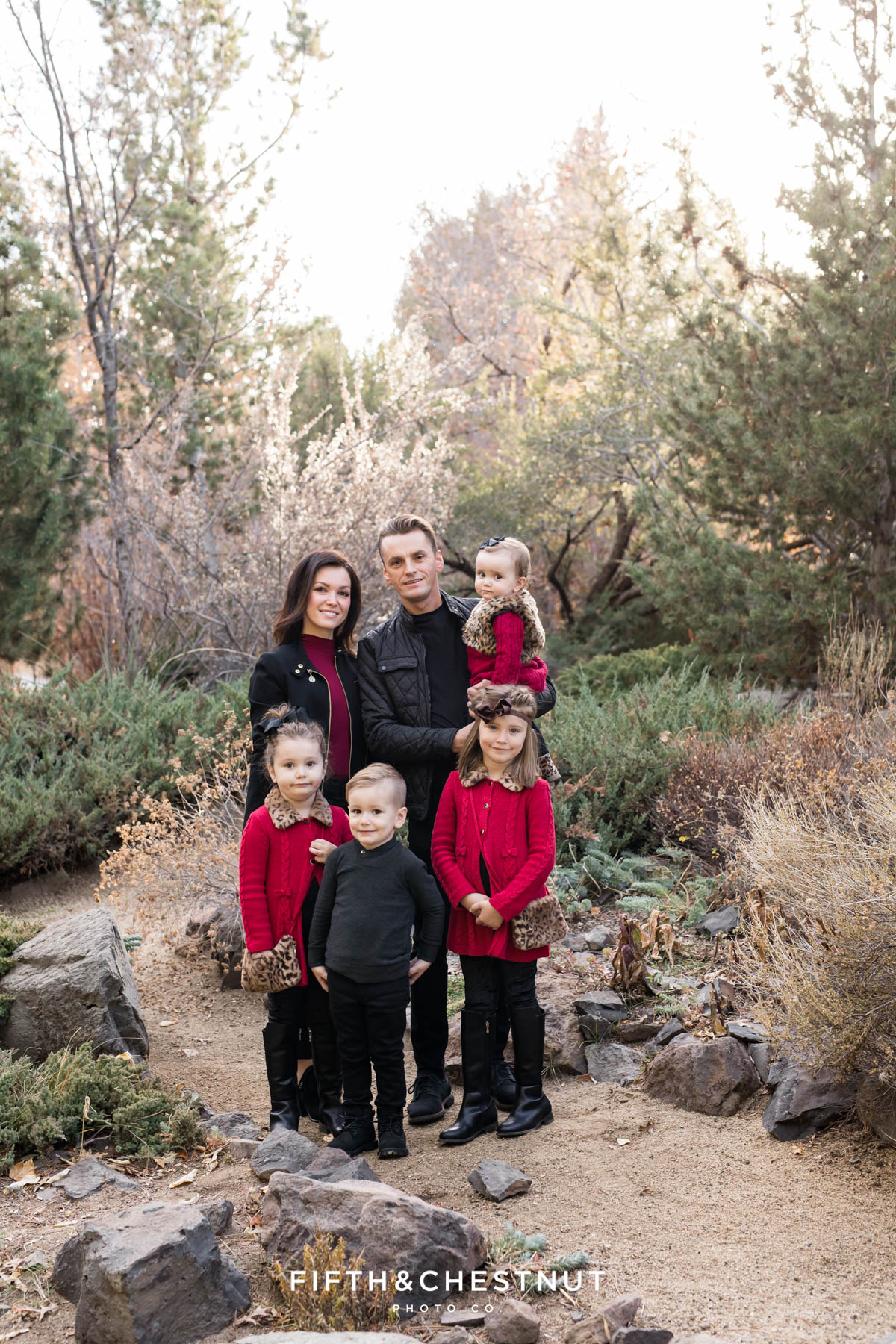 Elegant Reno Fall family photos at Rancho San Rafael by Reno Family Photographer