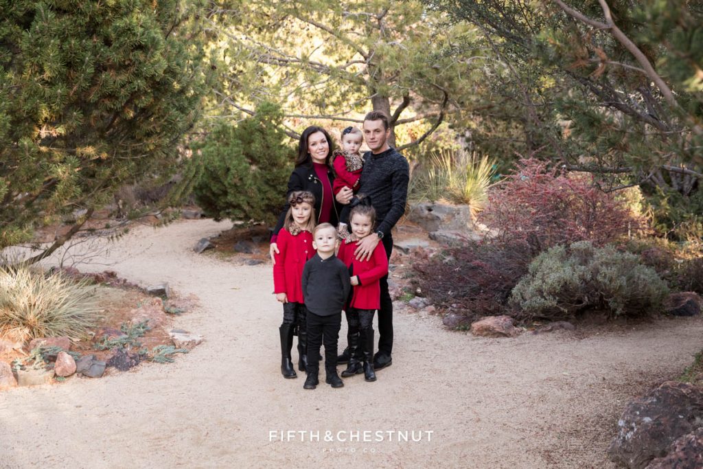 Elegant Reno Fall family portraits at Rancho San Rafael by Reno Family Photographer