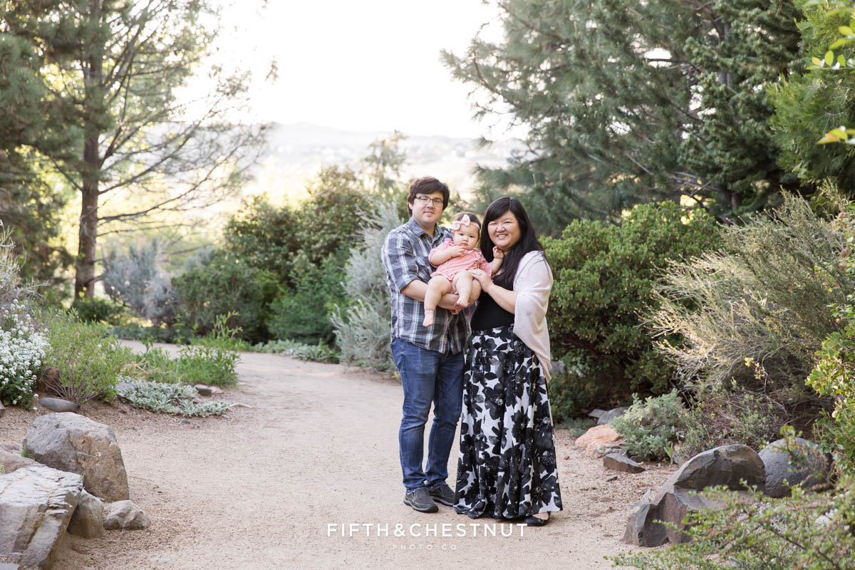 Beautiful Spring Family portrait at Rancho San Rafael by Reno Family Photographer