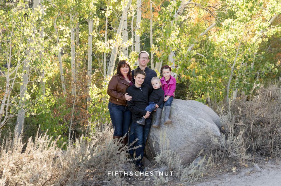 Relaxed Reno Fall Portraits by Reno Family Photographer