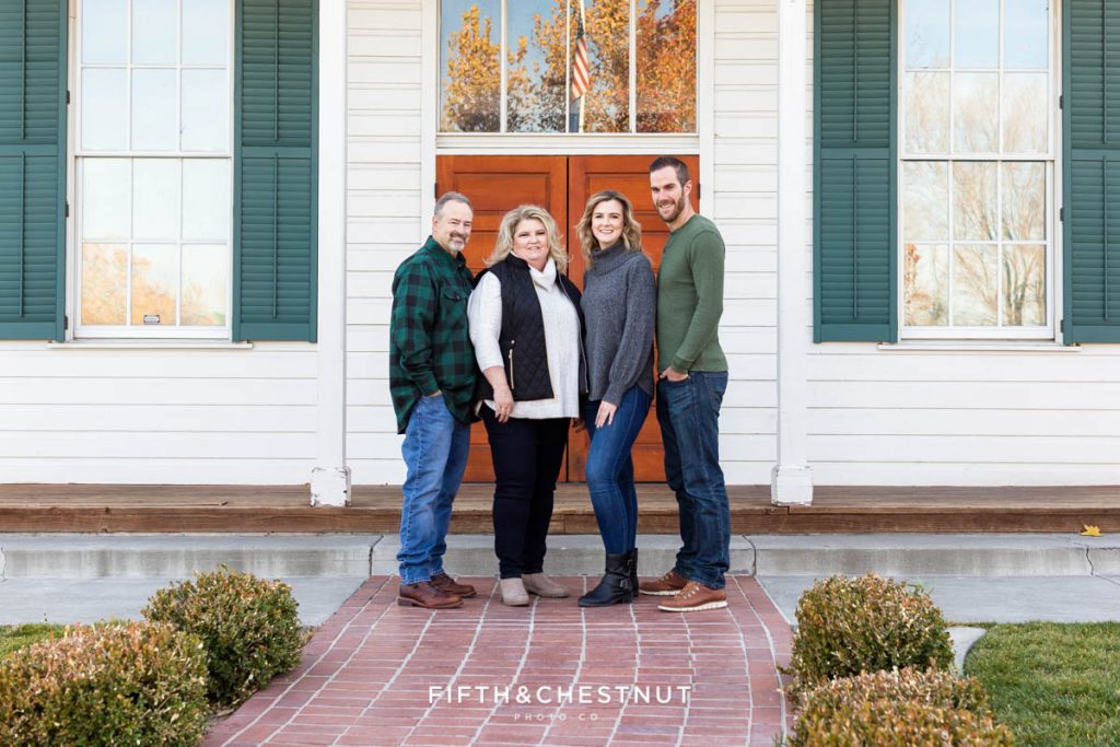 rustic Reno family portraits