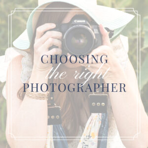 An opaque image of a photographer holding a camera to showcase a blog post about choosing the right Senior photographer in Reno, Nevada