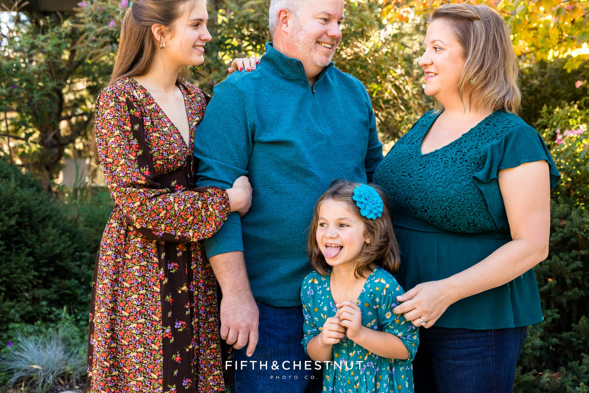 Colorful Autumn Family Portraits by Reno Family Photographer