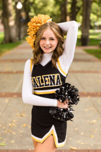 Fall Cheer Team Portraits for Galena High School by Reno Team Portrait Photographer and Reno Senior Photographer at UNR