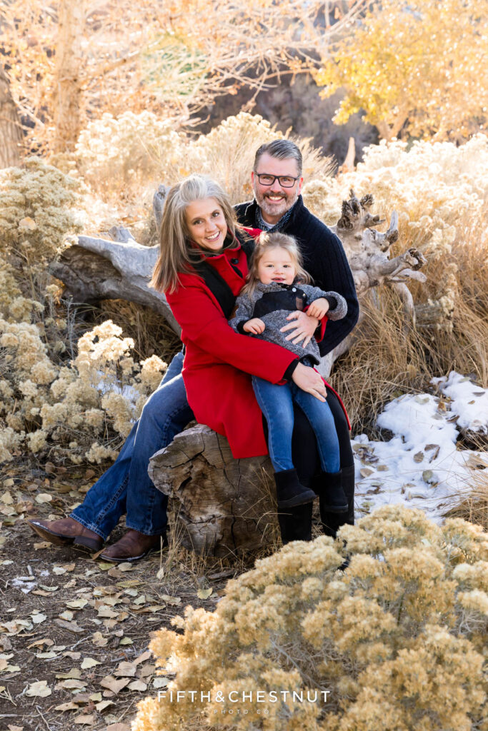 Energetic Fall Family Photos in Reno at Mayberry Park by Reno Family Photographer