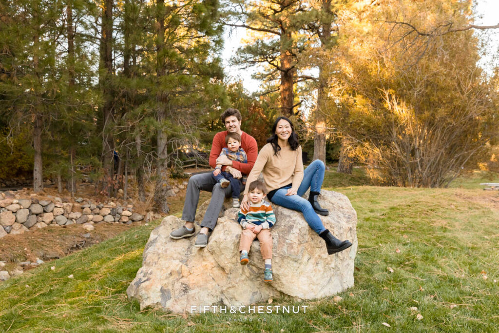November Caughlin Ranch Family Portraits by Reno Family Photographer