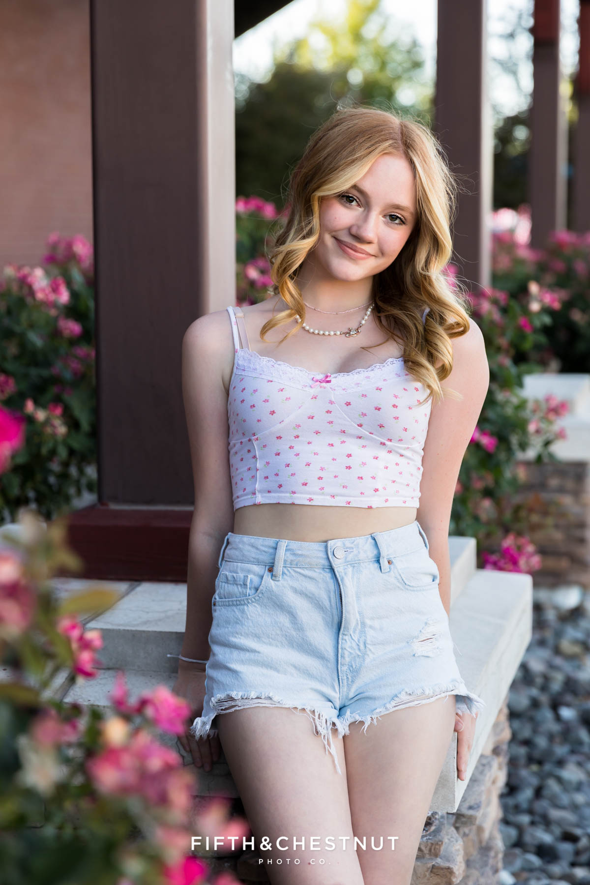 Summer Reno Senior Portraits Featuring London Reno Seniors
