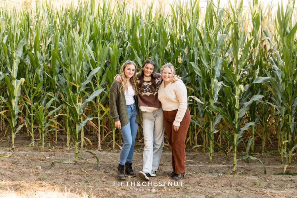 Class of 2024 Fifth and Chestnut Senior VIP Team Pumpkin Patch Portraits in Reno