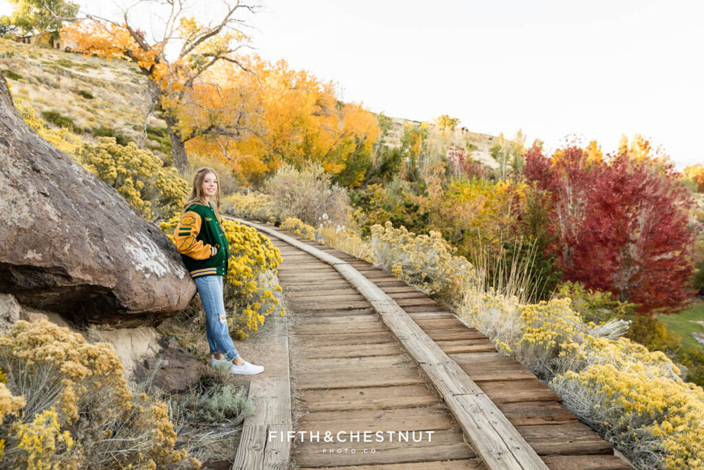 Cross Country Manogue Senior Portraits with a Rustic Vibe at Bartley Ranch by Reno Senior Photographer.